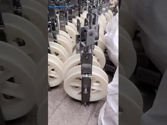 508mm 라인 피팅 Mc 나일론 선도자 펄리 스트링 블록 3 나일론 바퀴