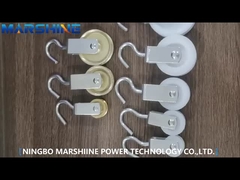 매달린 갈고리 와이어 외부 전기 케이블 가이드 펄리 직선 케이블 롤러 2.5 