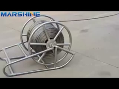 MARSHINE 기둥 릴 엘리베이터 로프 릴 스탠드