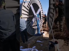 미국 화폐 3T 가이드럴 케이블 납부 스탠드 케이블 수동 나사 당기는 건설